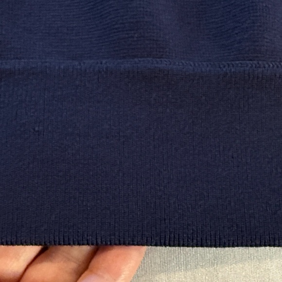 United Colors of Benetton Full Zip Jacket Blue Sweater Cardigan Men’s XXL - Picture 5 of 14